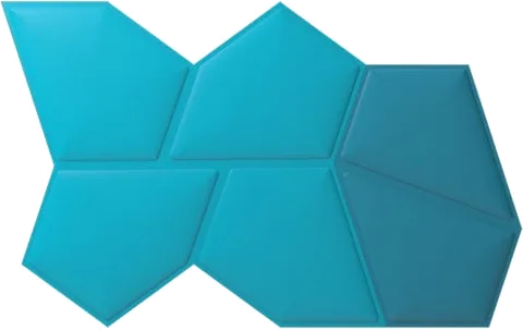Vicoustic GEN_VMT Penray 1 Tiles - Box of 12, Bondi Blue