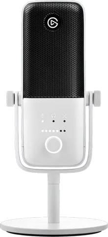 Refurbished Elgato Wave:3 Premium Condenser USB Streaming Microphone - White