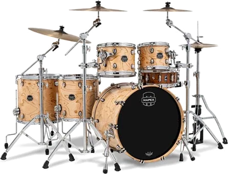 Mapex Saturn VI Studioease 22" 5pc Shell Pack - Exotic Natural Maple
