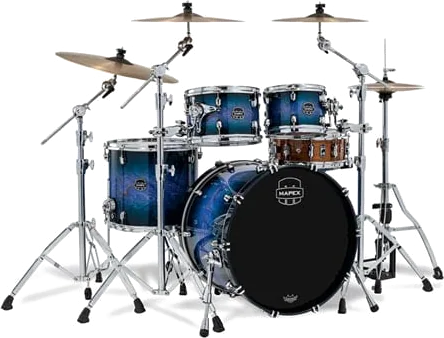 Mapex Saturn VI Fast Rock 22" 4pc Shell Pack - Cobalt Burst