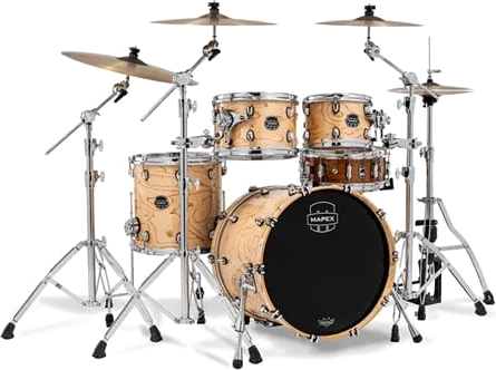 Mapex Saturn VI Fusion 20" 4pc Shell Pack - Exotic Natural Maple