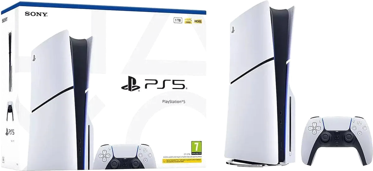 Sony PS5 Standard Edition Blu-ray Gaming Console 1TB (E Chassis)