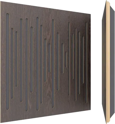 Vicoustic B05764 Wavewood Ultra Lite Dark Wenge - Box of 8