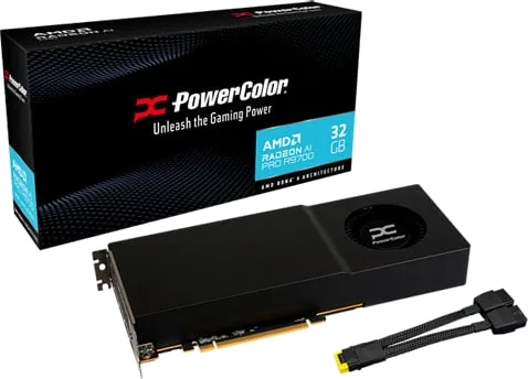 Powercolor Radeon AI PRO R9700 32GB