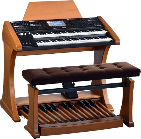Bohm - SEMPRA SE20 3.0 Pro-Lib Sacral Keyboard Organ with Multi-way Speaker System 25-key Full Pedal, Bench & Software
