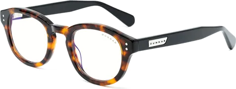 GUNNAR Emery Anti Blue/UV Computer Glasses Tortoise Onyx, Clear Tint Unisex