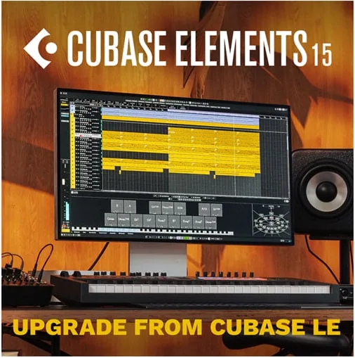 Steinberg - Cubase Elements 15 Upgrade from LE Digital Download