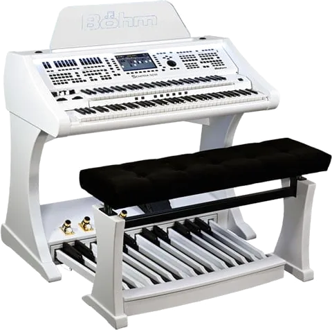 Bohm - Sempra SE 50, 3.0 Pro-Lib, Sacral, Concert Workstation Organ with 25-key Full Pedal, Bench & Software