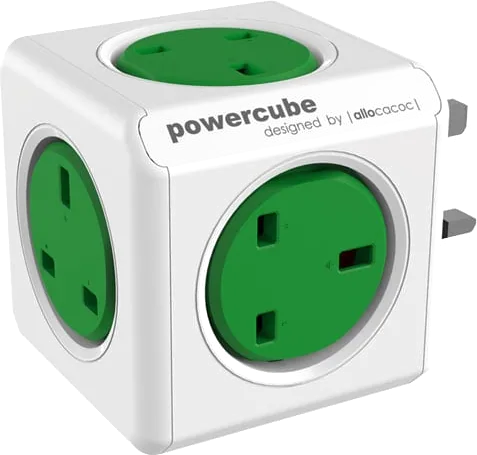 Allocacoc PowerCube 'Original' 5-Socket Mains Extension Plug