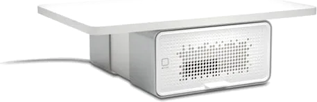 Kensington FreshView Wellness Air Purifier with Monitor Stand USB White