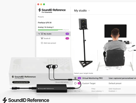 Upgrade from SoundID Reference to Virtual Monitoring PRO with Binaural Measurement Microphone (EREF)