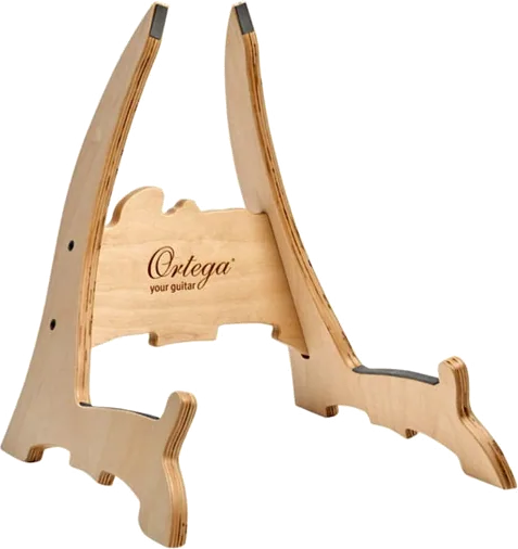 Ortega Guitars Wood Guitar Stand Natural Bright