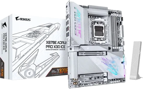 Gigabyte X870E AORUS PRO X3D ICE