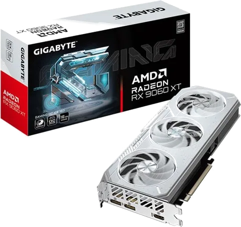 Gigabyte Radeon RX 9060 XT GAMING OC ICE 16GB