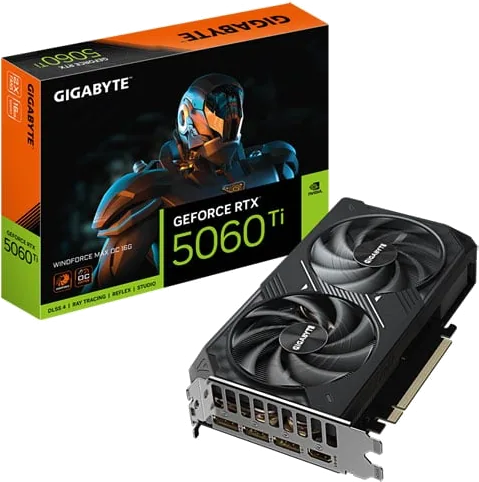Gigabyte GeForce RTX 5060 Ti WINDFORCE MAX OC 16GB