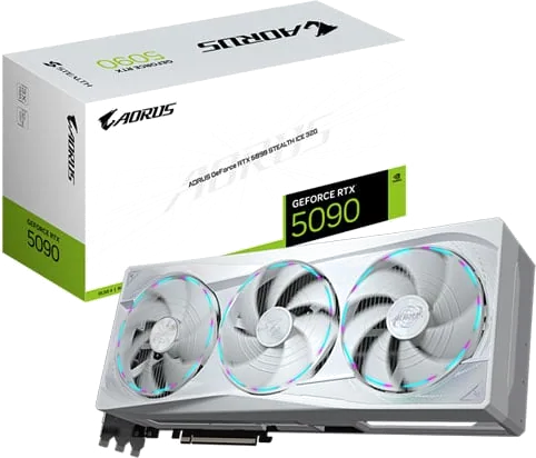 Gigabyte AORUS GeForce RTX 5090 STEALTH ICE