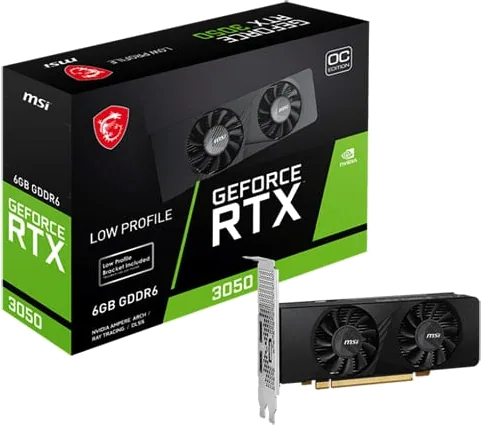 MSI GeForce RTX 3050 LP 6G OC