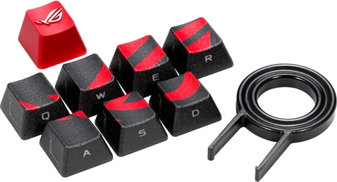 Asus ROG Gaming Keycap Set ESC/QWERASD inc Keycap Puller for most Cherry MX Keyboards