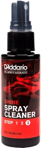 D'Addario Shine Instant Spray Polish Step 3 of 3, 1oz