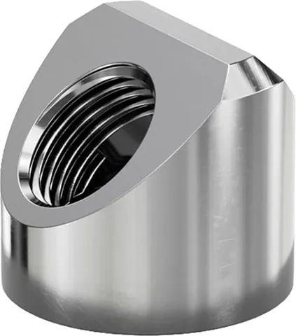 EK-Quantum Torque Static FF 45° Adapter