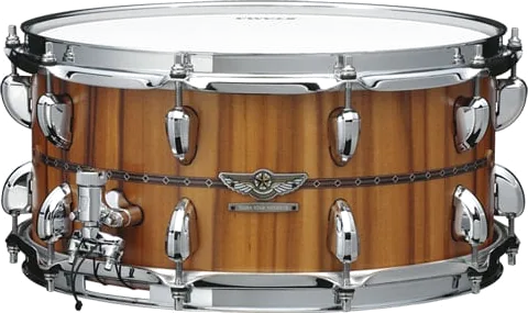 Tama STAR Limited Edition Reserve G-Mahogany 14"x6.5" Snare Drum Satin Natural Tineo