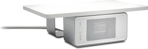 Kensington K55464EU WarmView Monitor Stand with Desktop Heater White (separates) 250W