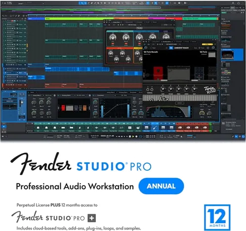 Fender Studio Pro Hybrid, inc 12 Months Access to Pro+