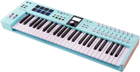 Arturia Keylab Essential 49 Mk3 Controller Keyboard - Limited Edition Aquamarine