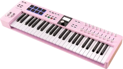 Arturia Keylab Essential 49 Mk3 Controller Keyboard - Limited Edition Rose Quartz