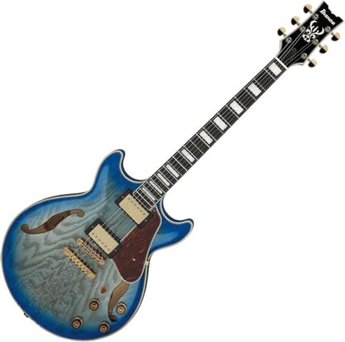 Ibanez AM93QA-JBB Hollowbody Electric Guitar