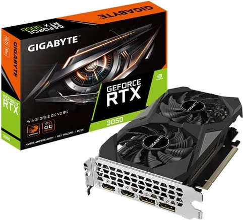 Gigabyte GeForce RTX 3050 WINDFORCE OC V2 6GB