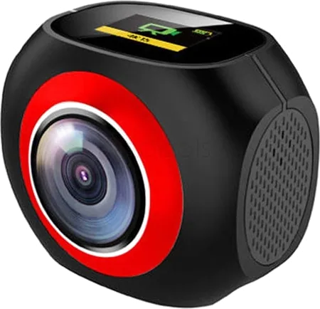 EKEN Pano360 Pro Panoramic Camera 360° VR 4K Dual Super Wide Angle Lens, LCD, 11n WiFi, Remote Control, Tripod