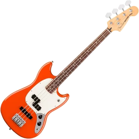 Fender Player II Mustang Bass PJ, Rosewood Fingerboard, Rallye Orange