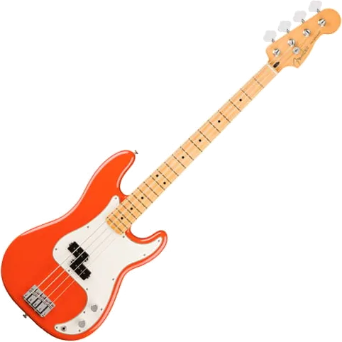 Fender Player II Precision Bass, Maple Fingerboard, Rallye Orange