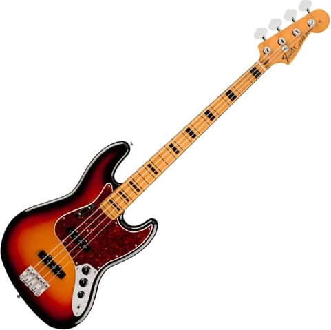 Fender Vintera III Early '70s Jazz Bass, Maple Fingerboard, 3-Colour Sunburst