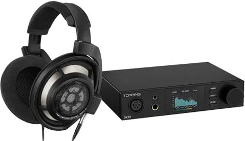 Sennheiser HD 800 S Open-Back Headphones & Topping DX5II Amp and DAC Combo