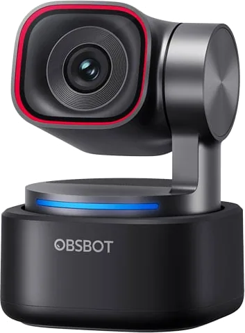 OBSBOT Tiny 3 AI PTZ Webcam