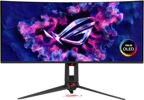 ASUS ROG Swift QD-OLED PG34WCDN 34" WQHD 360Hz AMD FreeSync Premium Pro Gaming Monitor