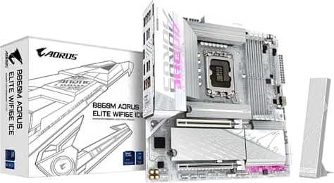 Gigabyte B860M AORUS ELITE WIFI6E ICE