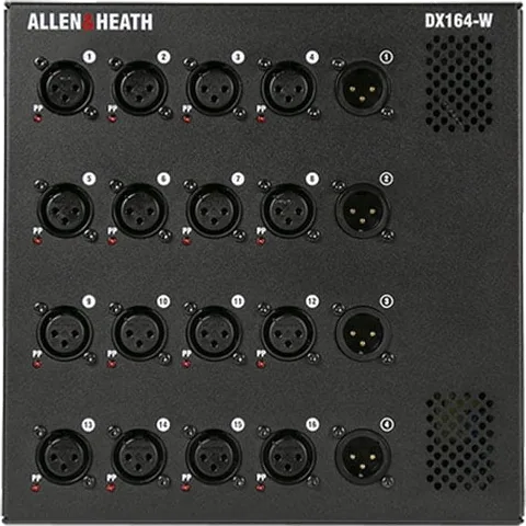 Allen & Heath - 'DT164-W' 16 XLR Input / 4 XLR Output Wall Mount DX Expander