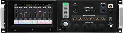 Yamaha - TF-Rack, All-In-One Rack-Style Digital Mixer, 16 - Expandable to 40 Input Mixing Channels