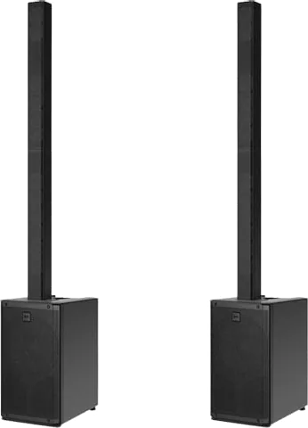 RCF EVOX J11 Active Three-way Portable Column Speaker (Black) Pair