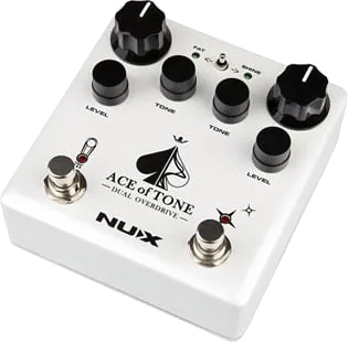 NUX Ace of Tone Dual Overdrive Pedal