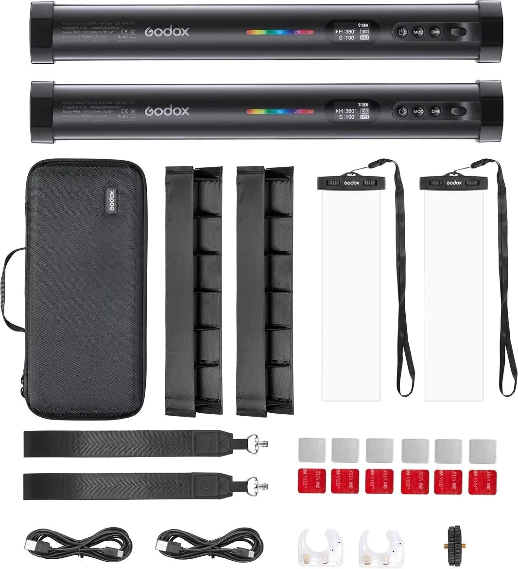 Godox TL30 Bi-Colour RGB Tube Light