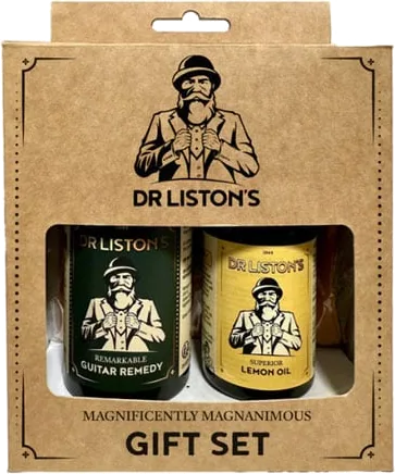 Dr Listons Guitar Remedy and Lemon Oil Set