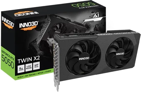 INNO3D GeForce RTX 5050 TWIN X2 8GB