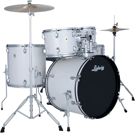 Ludwig Accent Drive Kit - Snow Dust