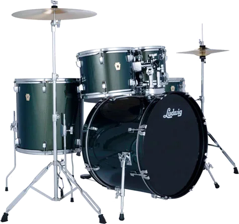 Ludwig Accent Drive Kit - Jade Dust