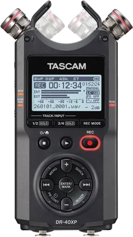 Tascam DR-40XP Portable Handheld Field Recorder