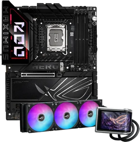 ASUS ROG MAXIMUS Z890 HERO with ROG Ryuo IV 360 ARGB AIO Bundle